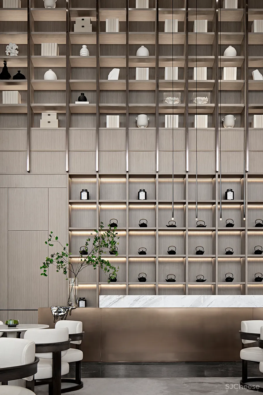 吴文粒:900㎡简约格调,探寻沉静的艺术!