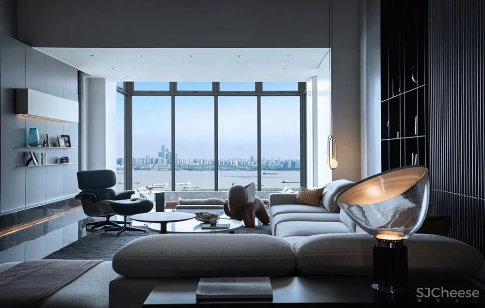 潘天云 600㎡ 奢华江景顶层复式,深邃于空,容纳万境!