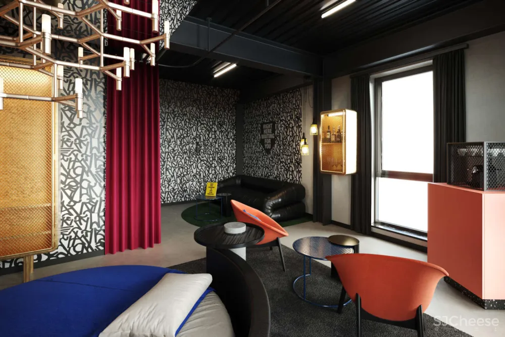 酒店还有共享办公,公区配置也「不讲武德」,网友:联合办公感觉要凉?