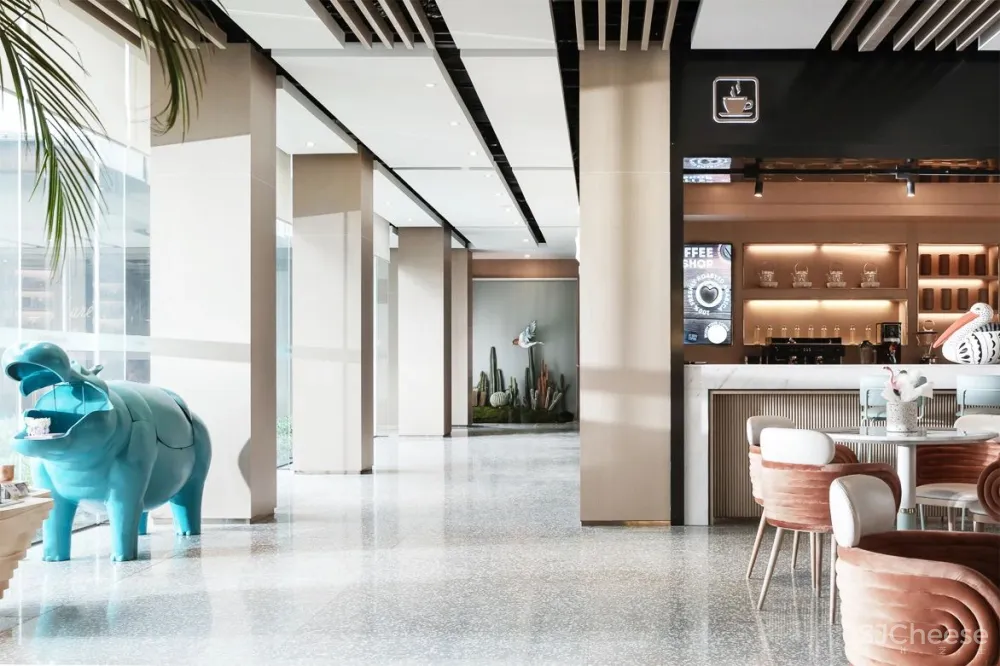 LESTYLE 乐尚设计丨中山万科四季花城售楼处