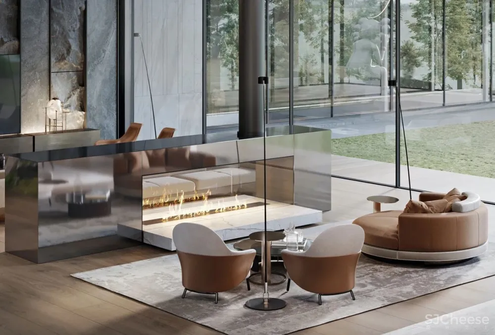 Modern Luxury Country House With Skylights - A_yyth