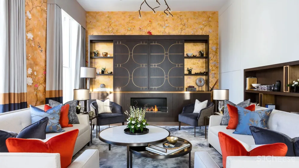 【搭-配】Central London Apartment Olive Design