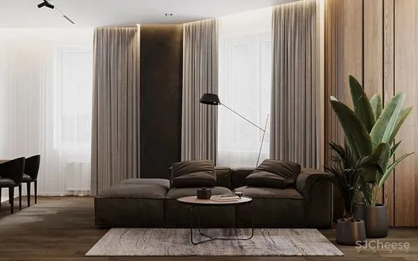 250㎡高级黑别墅，满满的高级感！