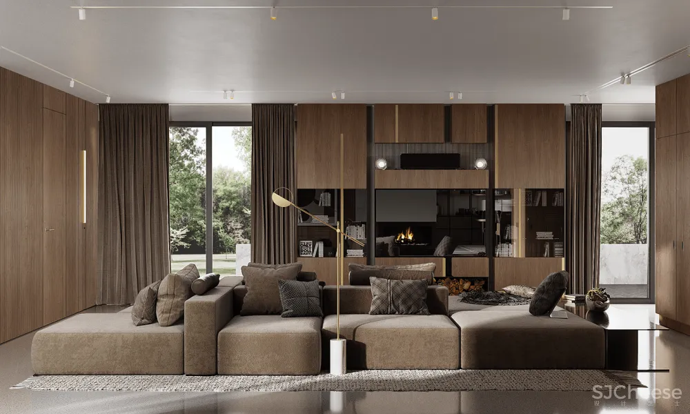 86.9㎡现代家居，别具魅力的空间设计！