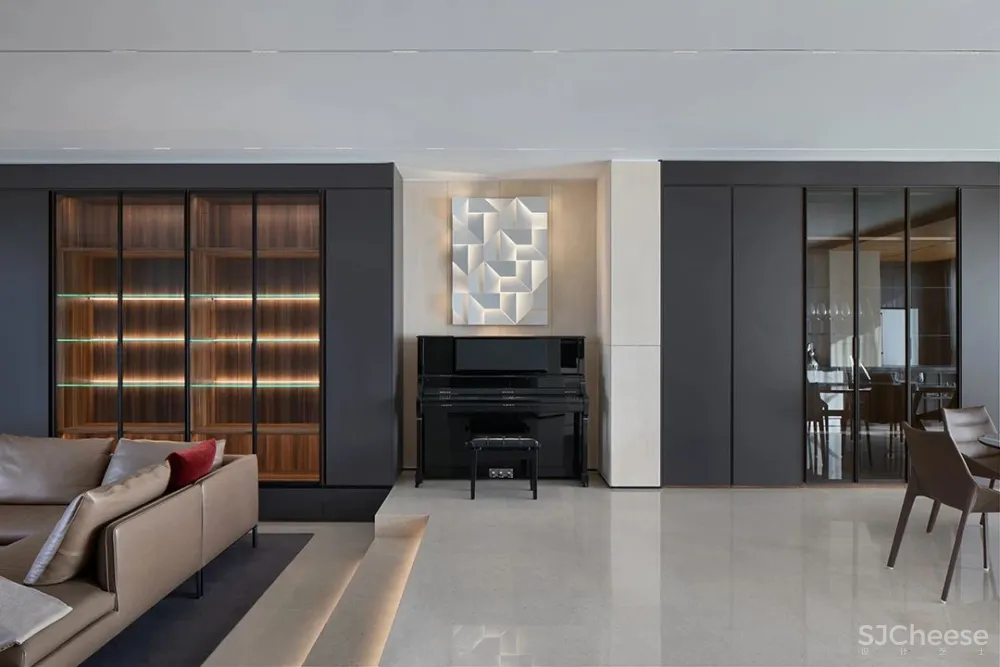 JANMEI 黄洁新 540㎡ 顶层复式,一家人将生活过成了极简诗意