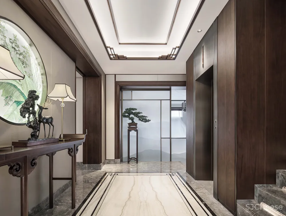 1000㎡经典中式大宅,移步换景,雅韵清风!