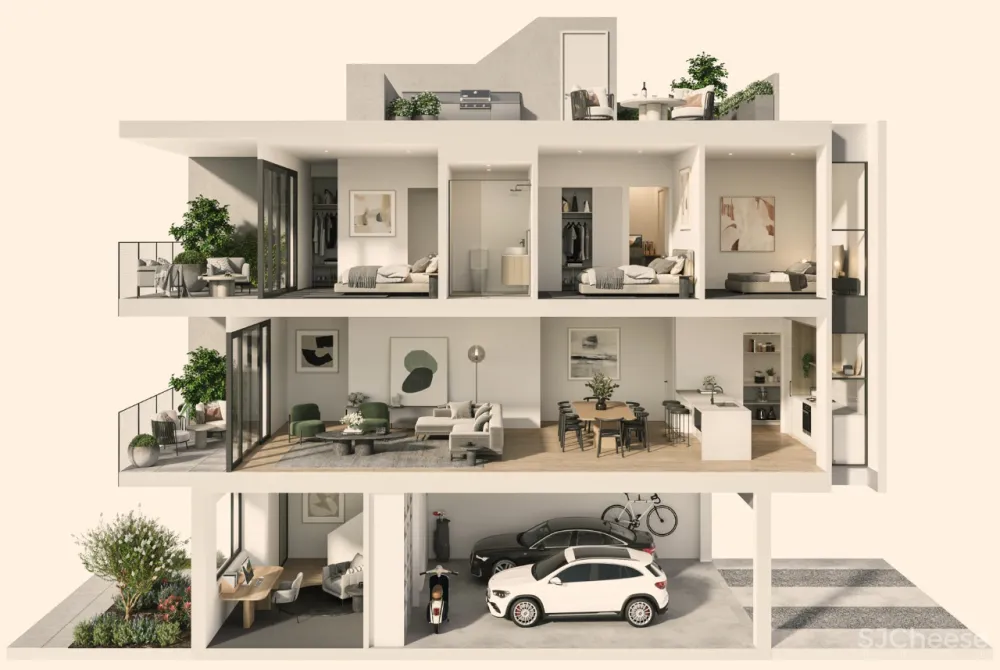 别墅这样设计,简洁又有范!