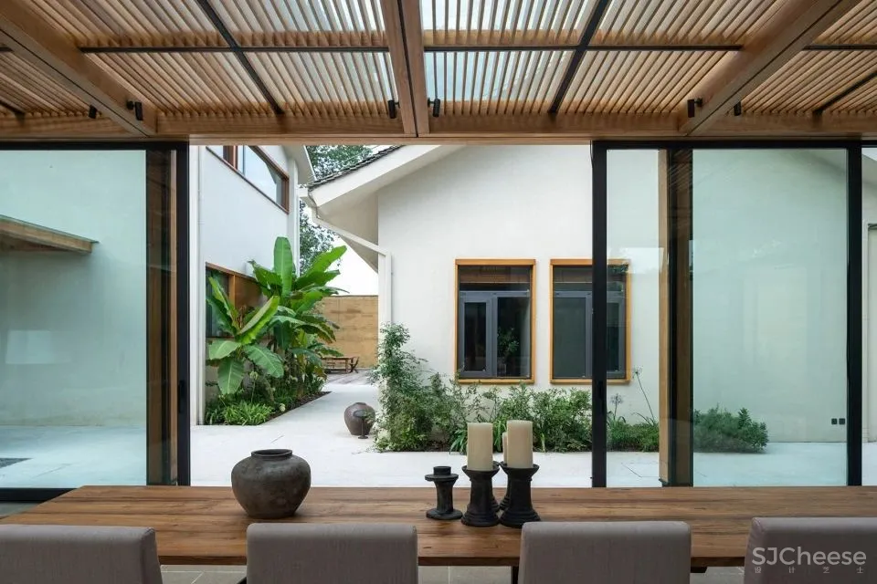 稻田里的农舍 自带烟火温度的家