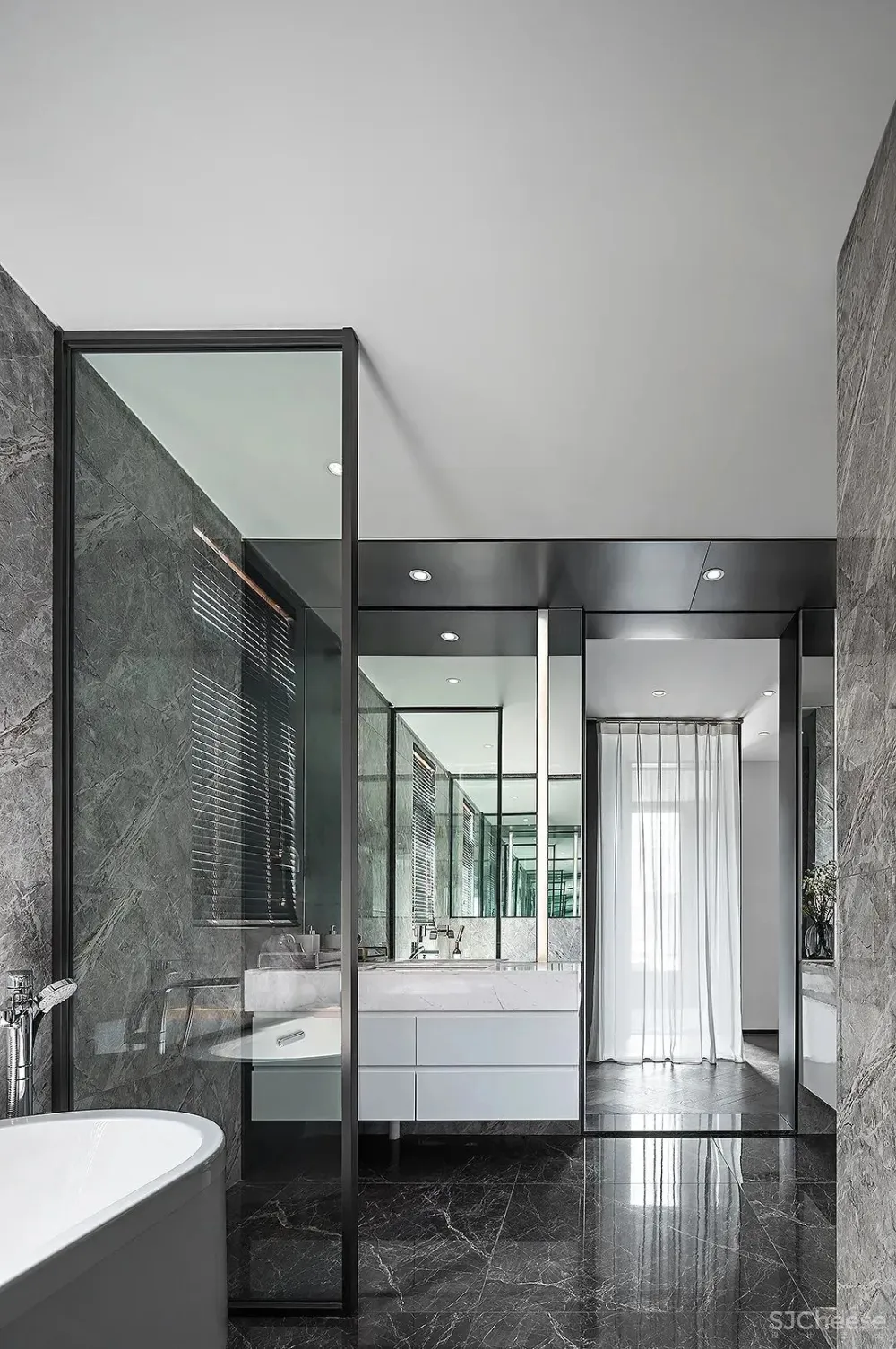 纯净而内敛,大隐于日光的莫兰迪美宅 WAVE澜舍