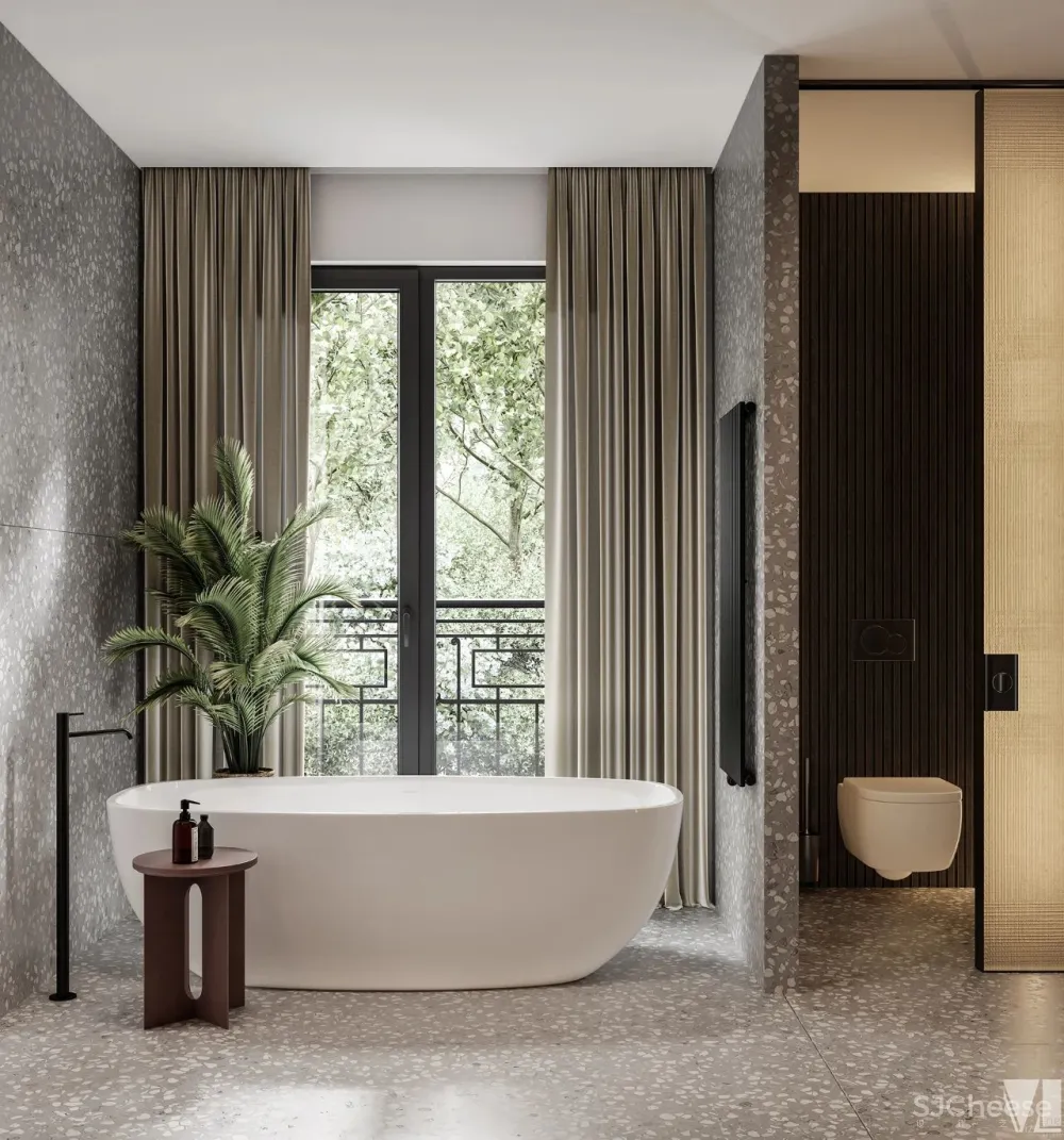 Vizline新作|独栋别墅设计,现代轻奢的高级既视感