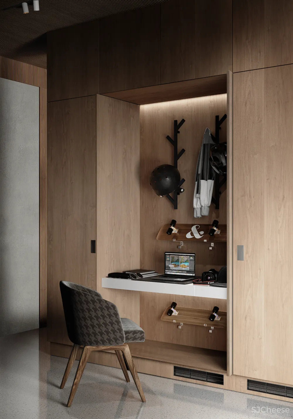 86.9㎡现代家居，别具魅力的空间设计！