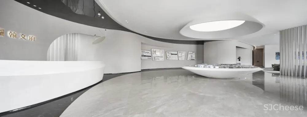 EH DESIGN 空间 自然一瞬成永恒 翰林府-翰文府销售展示中心