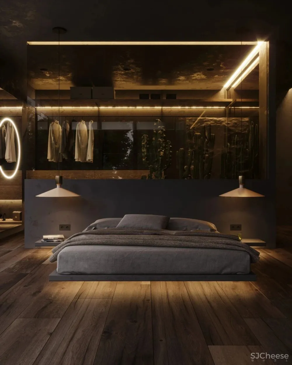 250㎡高级黑别墅，满满的高级感！