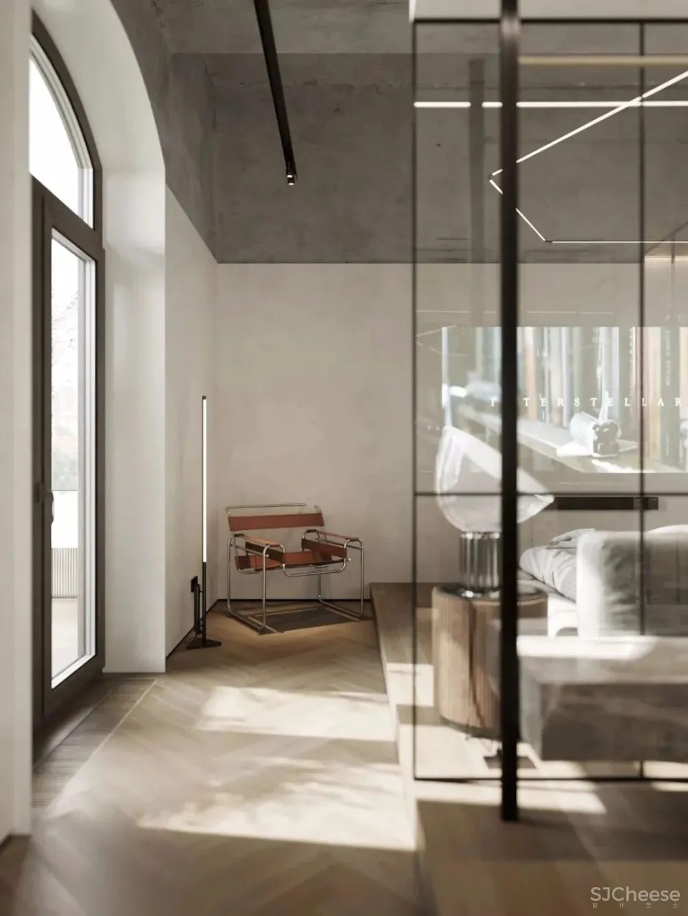 136㎡公寓藏着透明卫生间，想想都刺激！