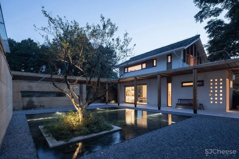 稻田里的农舍 自带烟火温度的家