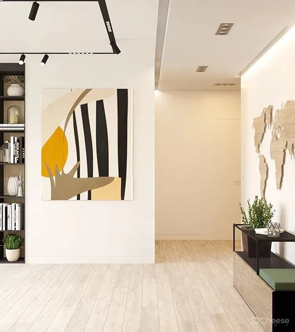 88㎡暖色空间,自然轻快!