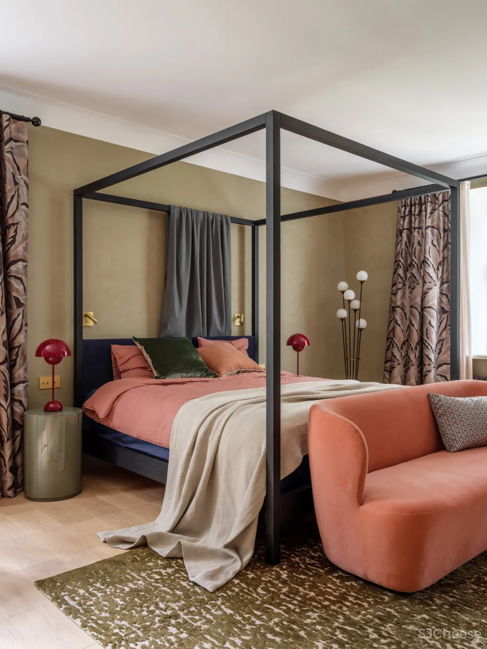 复古轻奢的家,有了拱形门洞更有范儿!