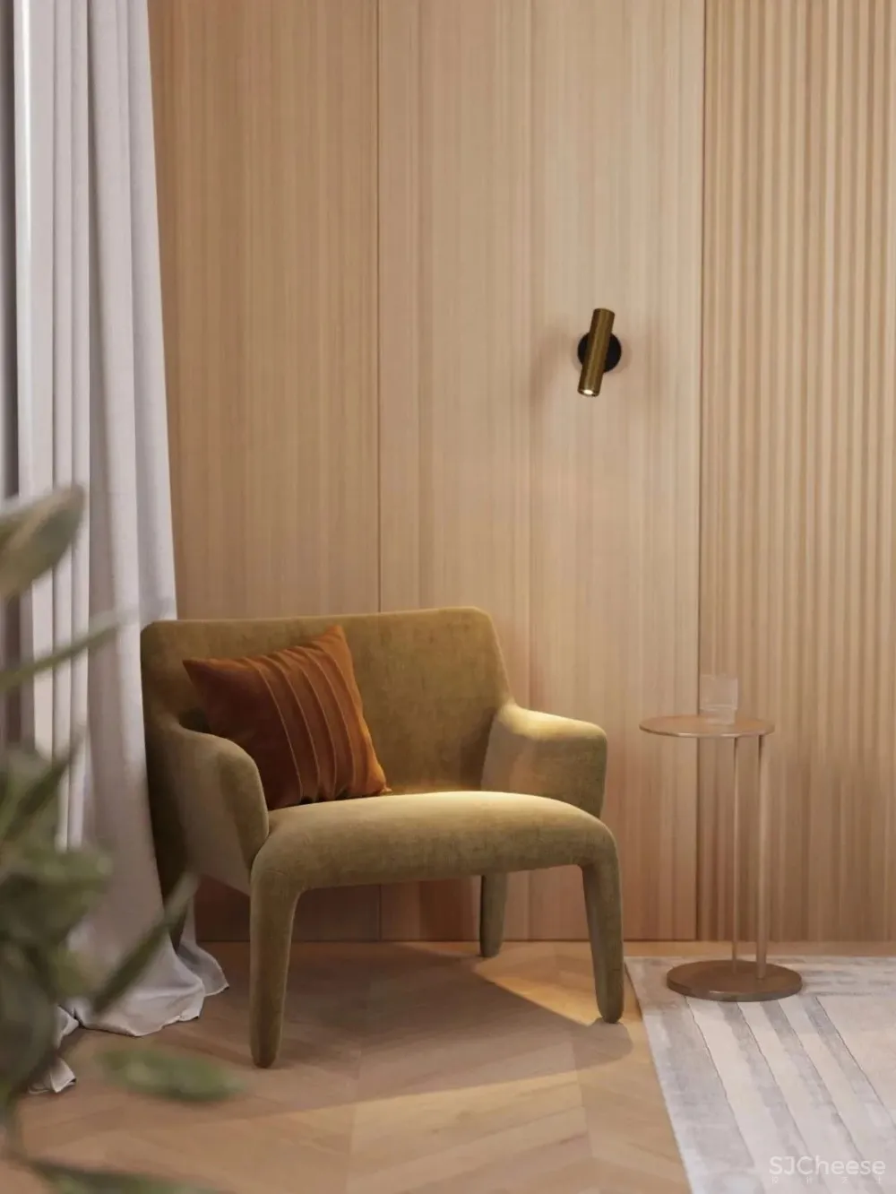 93㎡莫兰迪好宅，年轻夫妻公寓的设计范本！