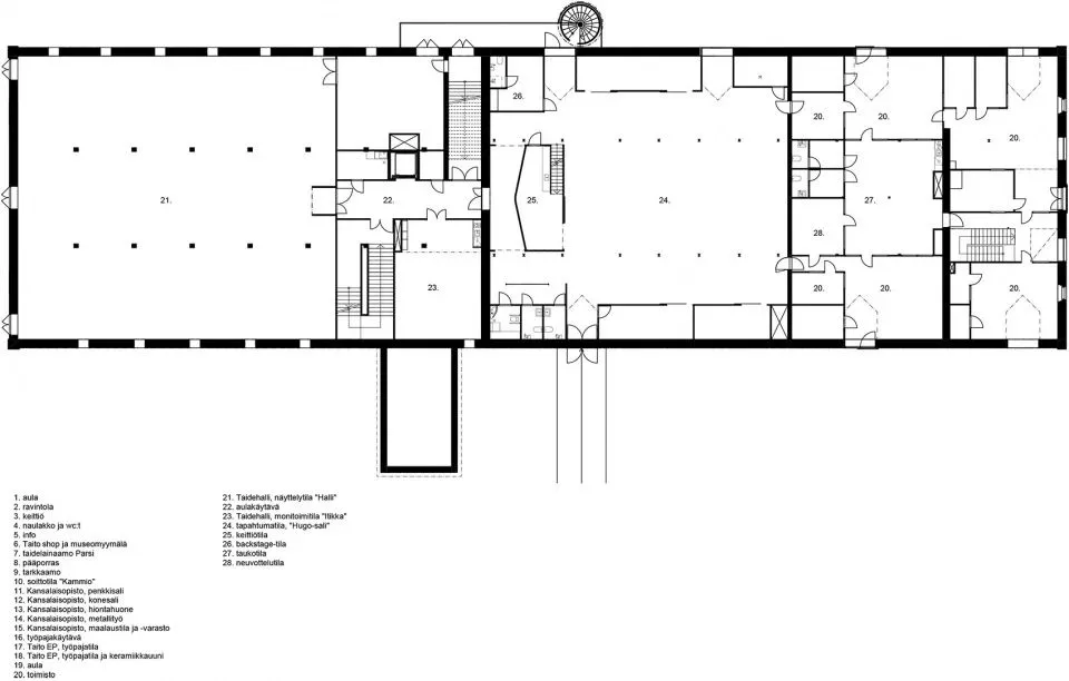 新作 Kalevan Navetta文化艺术中心 Hirvilammi Architects