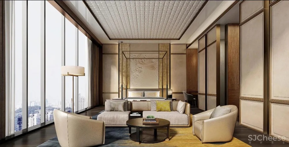 CCD.郑忠新作丨东莞「洲际酒店」 新岭南奢雅风尚