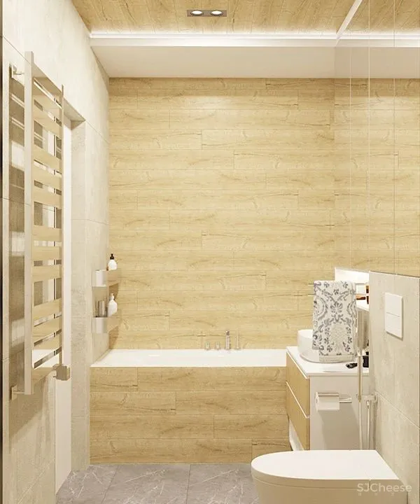 88㎡暖色空间,自然轻快!