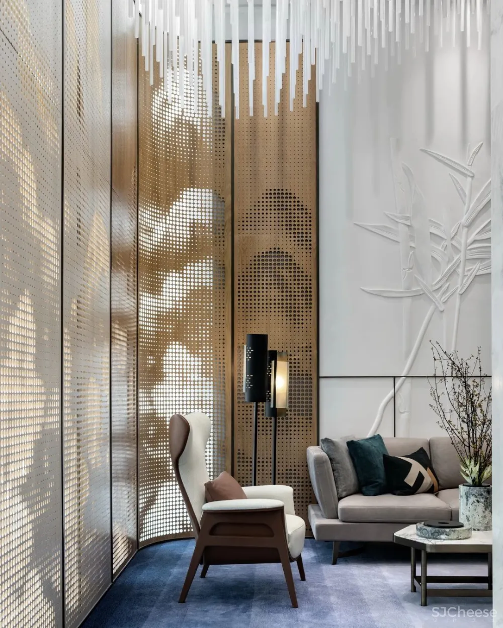 布鲁盟设计丨力高大港·樾澜山生活体验馆:当代设计与“文化自信”