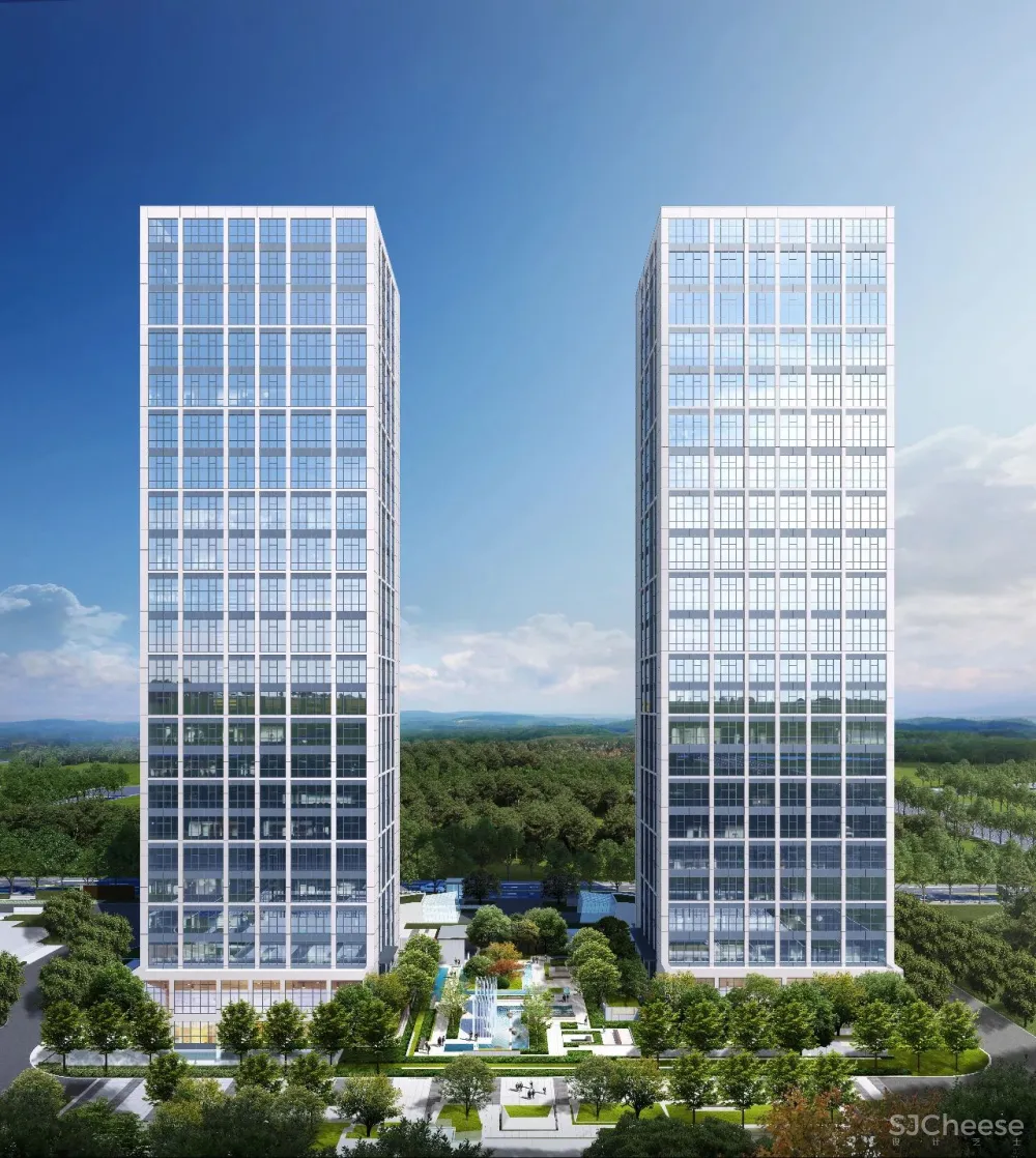 如墨设计|创意美学玩转空中Loft办公样板