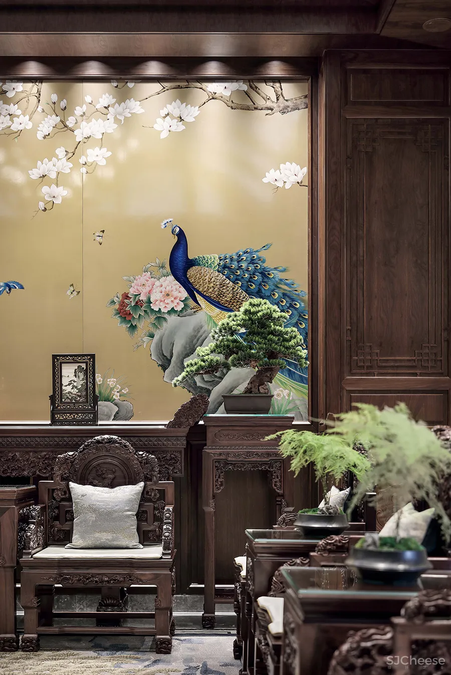 1000㎡经典中式大宅,移步换景,雅韵清风!