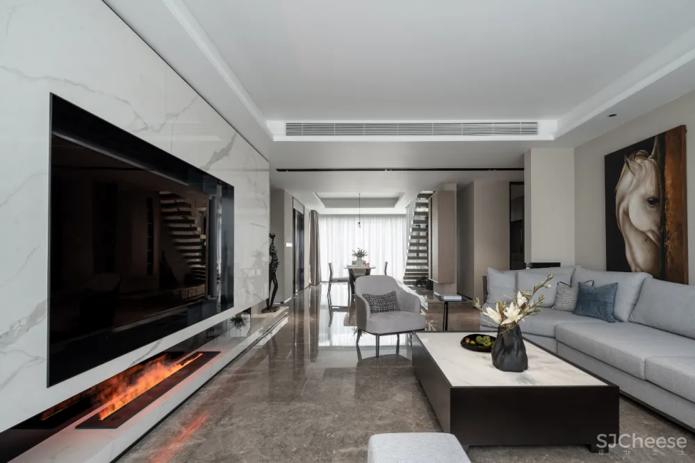 300㎡河畔大平层，现代生活的诗意栖居！