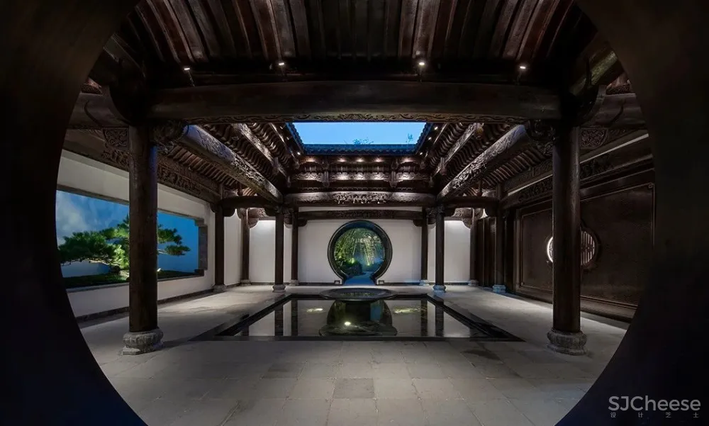 吴文粒:1400㎡中式庭院,一方山水,自成一派!