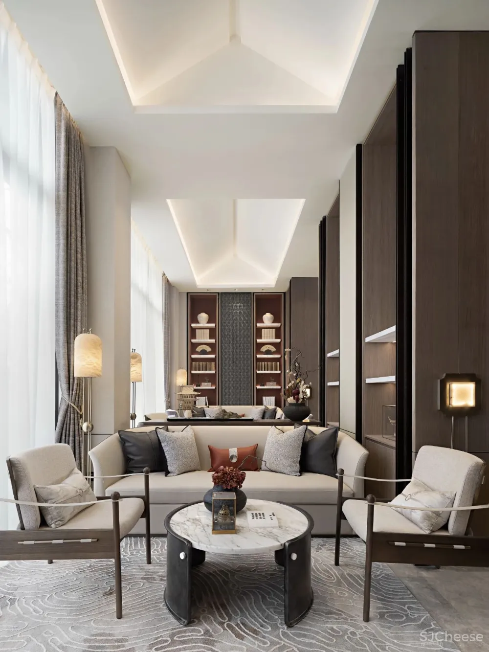 飞视新作 镜中观景、工笔画卷 —— 佛山弘阳·奥园公园一号