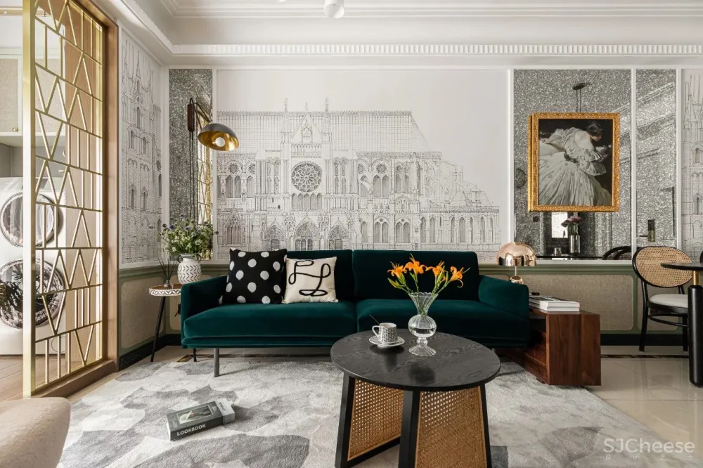 黄铜 藤编，优雅艺术的复古格调 花漾美作