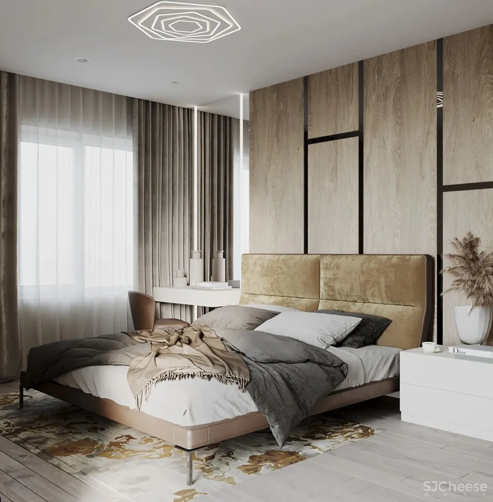 110㎡现代优雅风,温润美宅!