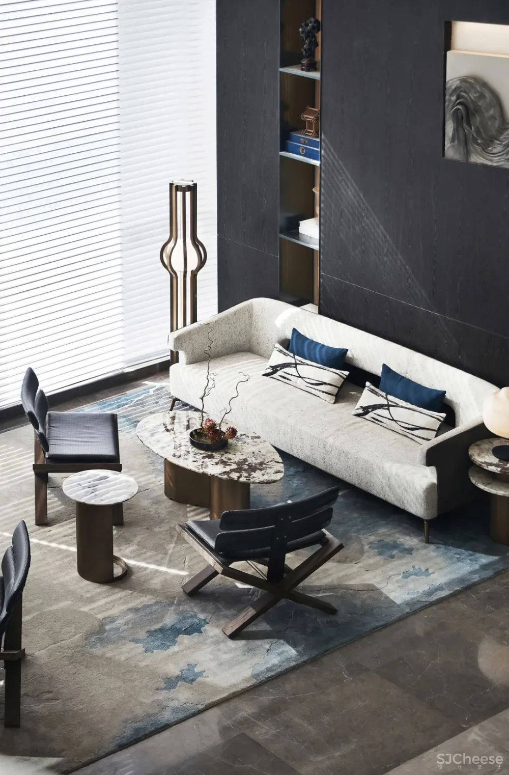 布鲁盟设计丨力高大港·樾澜山生活体验馆:当代设计与“文化自信”