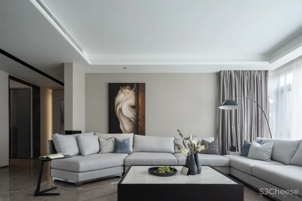 300㎡河畔大平层，现代生活的诗意栖居！