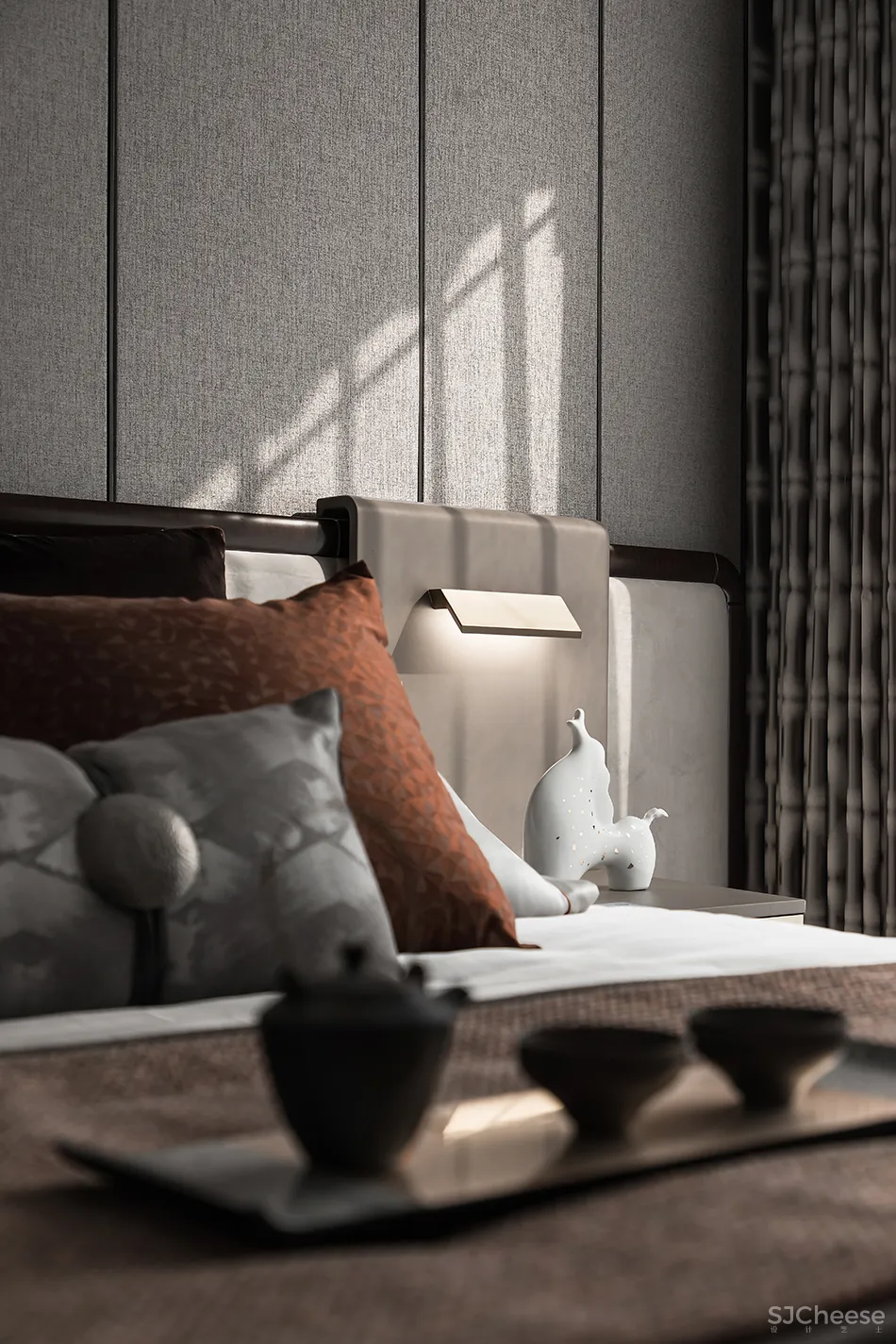 130㎡中式合院，一花一木，满庭芳华！