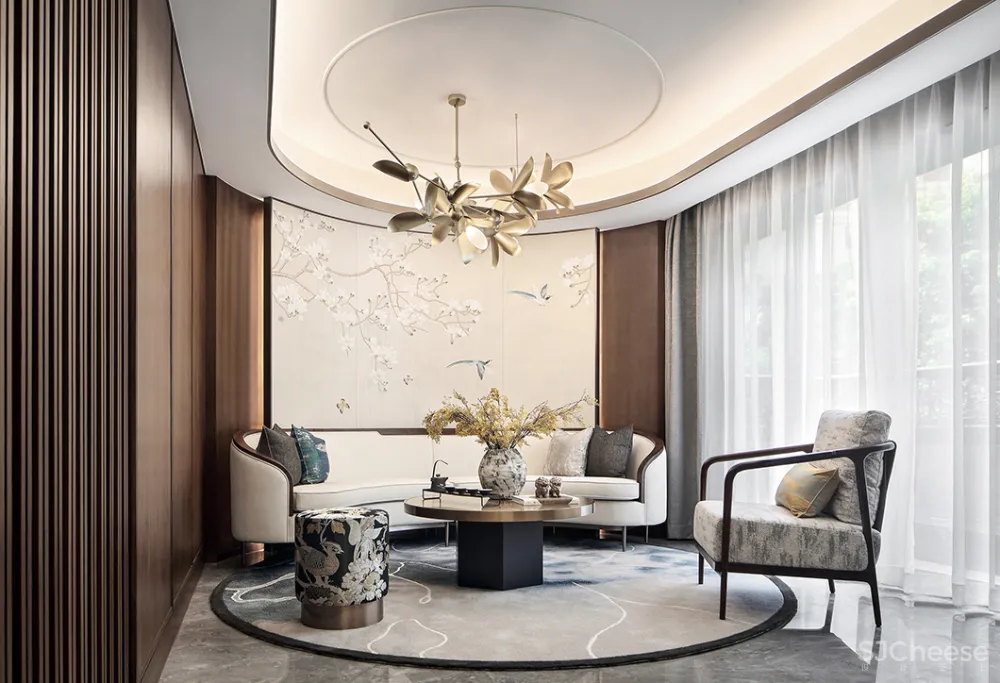 1000㎡经典中式大宅,移步换景,雅韵清风!