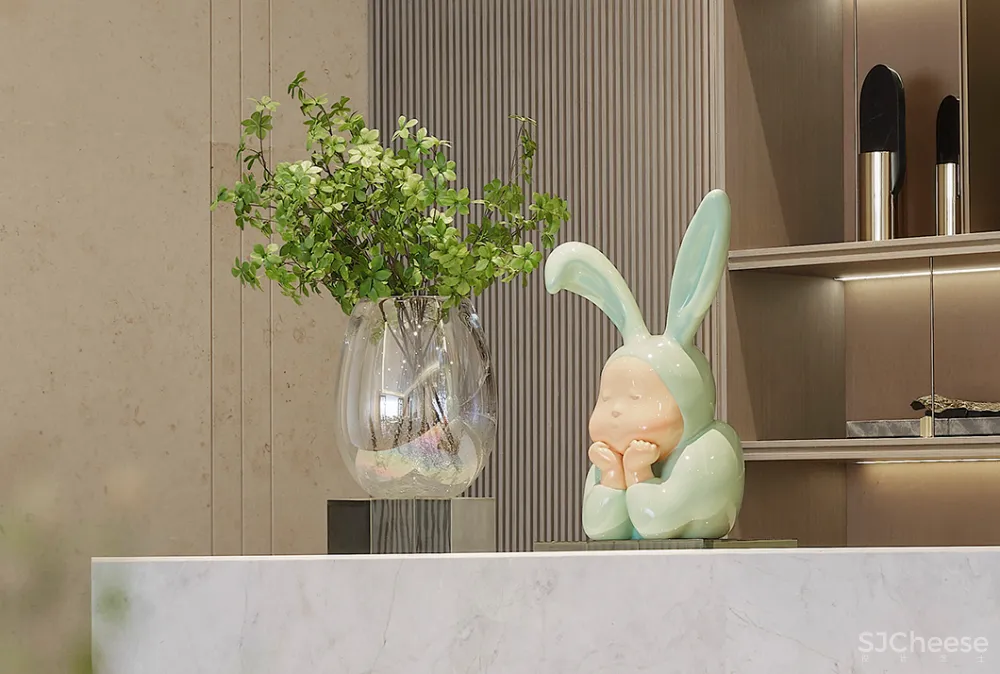 460㎡简雅售楼处,超凡脱俗的高级感 潘天寿-馥高