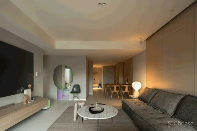 140㎡复式宅,禅意茶室 “五星级”大套房,回家就像在度假!