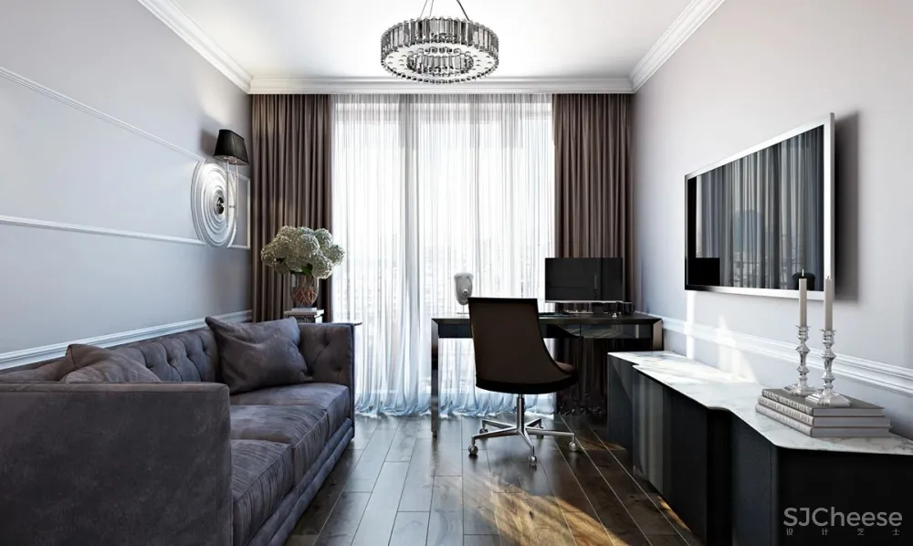 小美式：简洁的形式和色彩来表达!