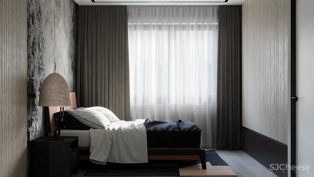 优雅与张力,赋予空间舒适的感受!