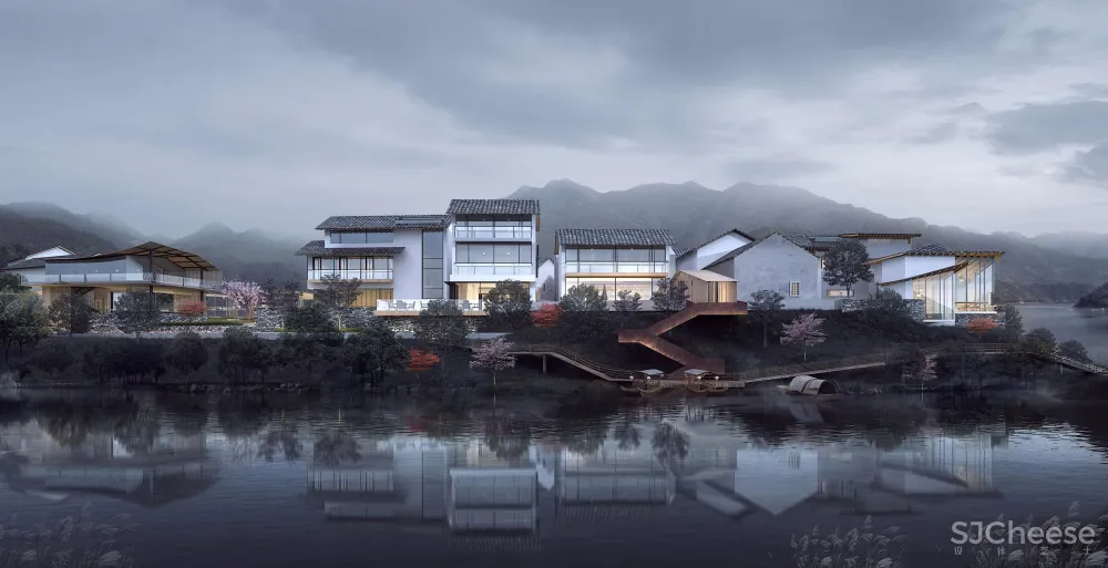 浙江杭州千岛鲁能胜地展示区:于强室内设计