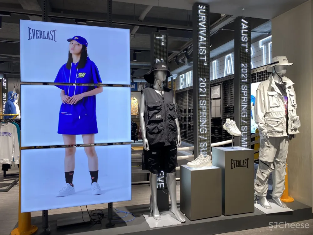 EVERLAST潮牌零售空间设计