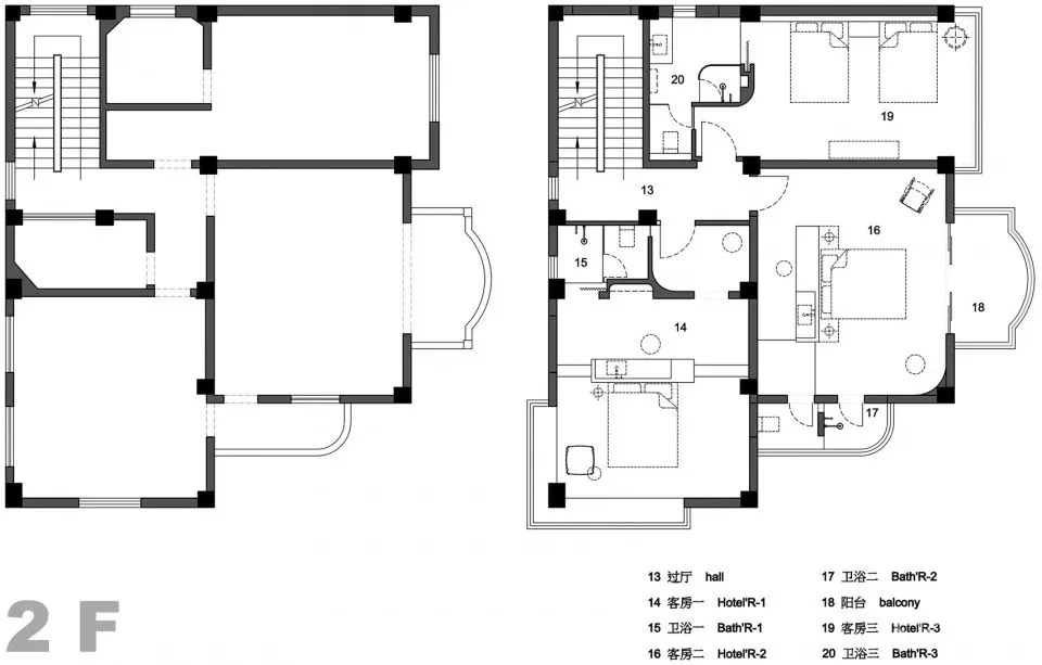 极简白 水泥灰 海边的一处素雅民宿