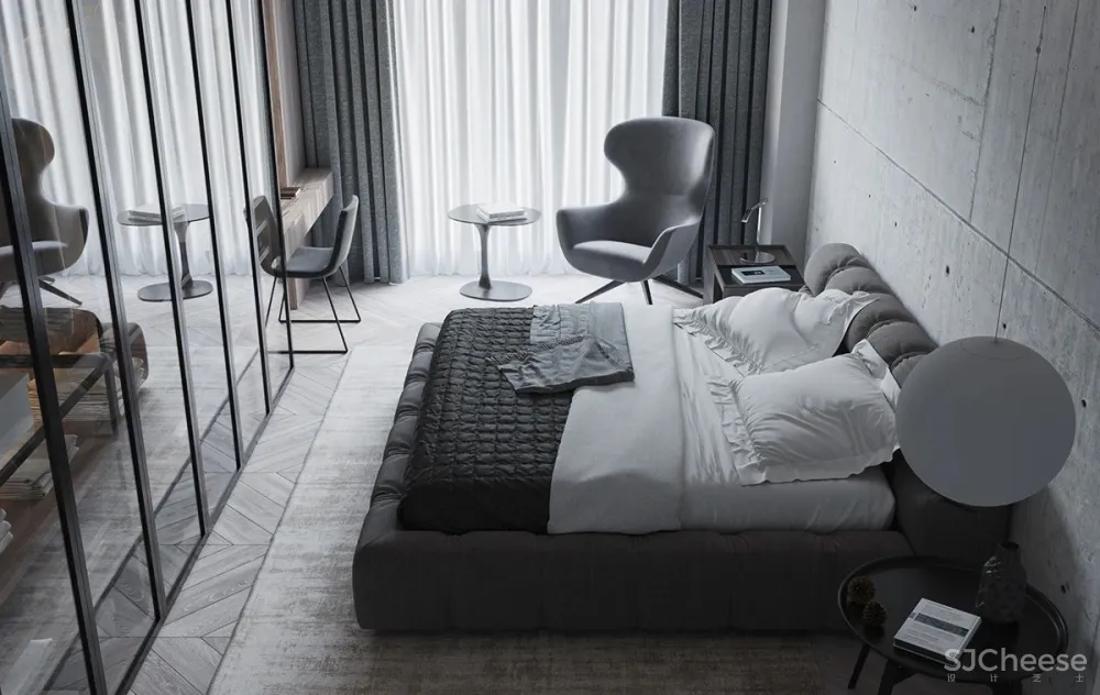 现代轻奢:简约高级灰,轻奢有度!