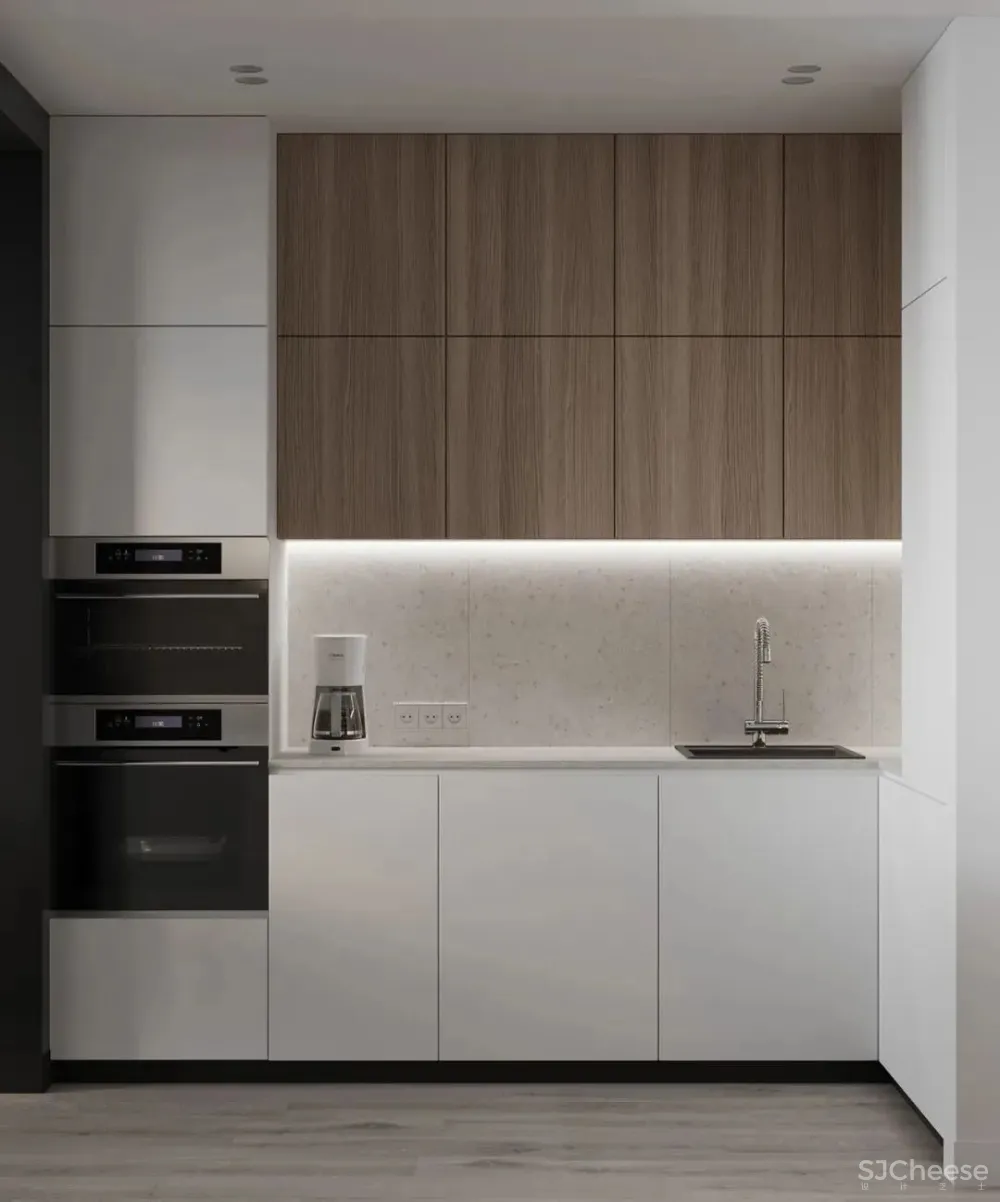 75㎡公寓设计，小空间大视野！ Nastia Perchyk