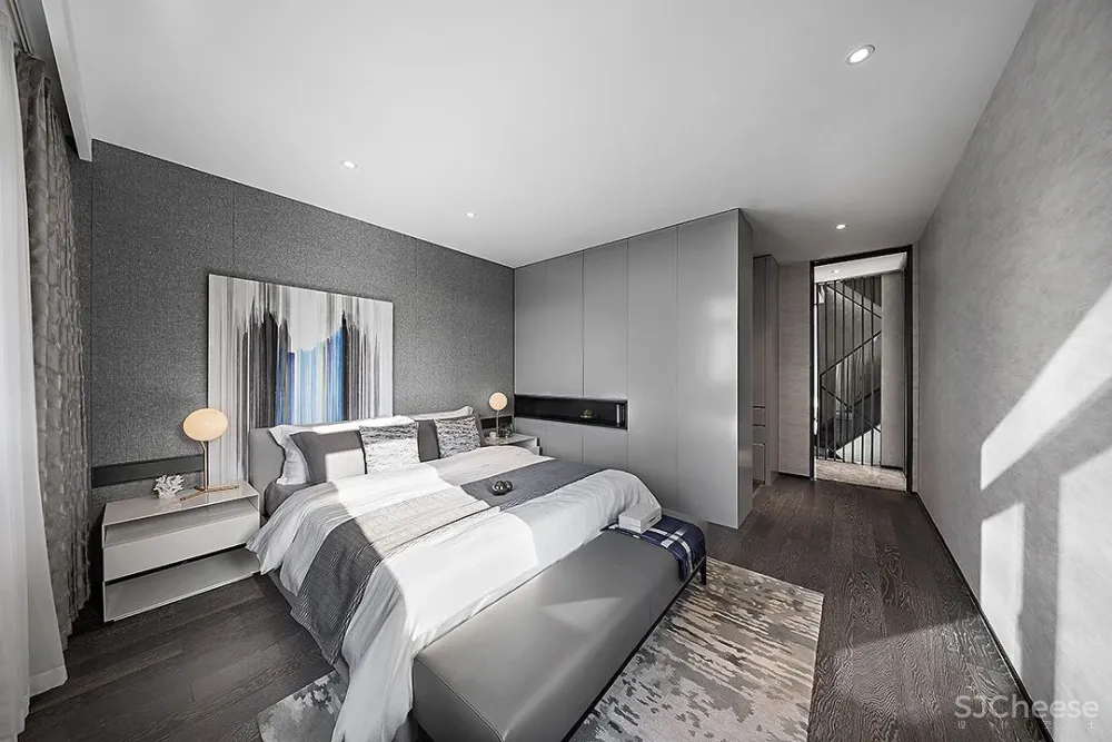 纯净而内敛，大隐于日光的莫兰迪美宅