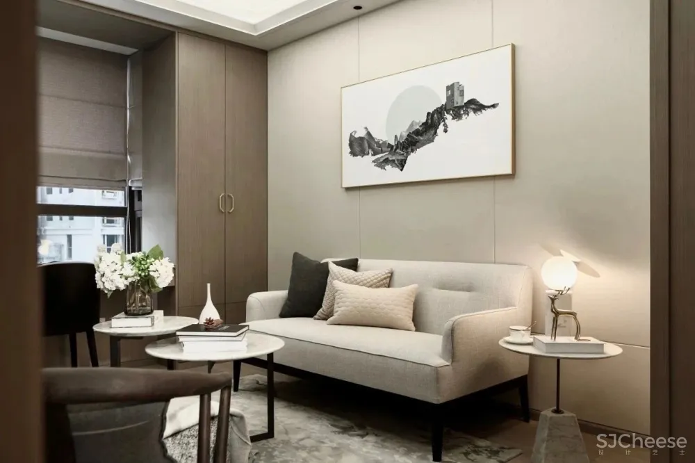 180m²写意新中式，方寸之间皆是儒雅与时尚！