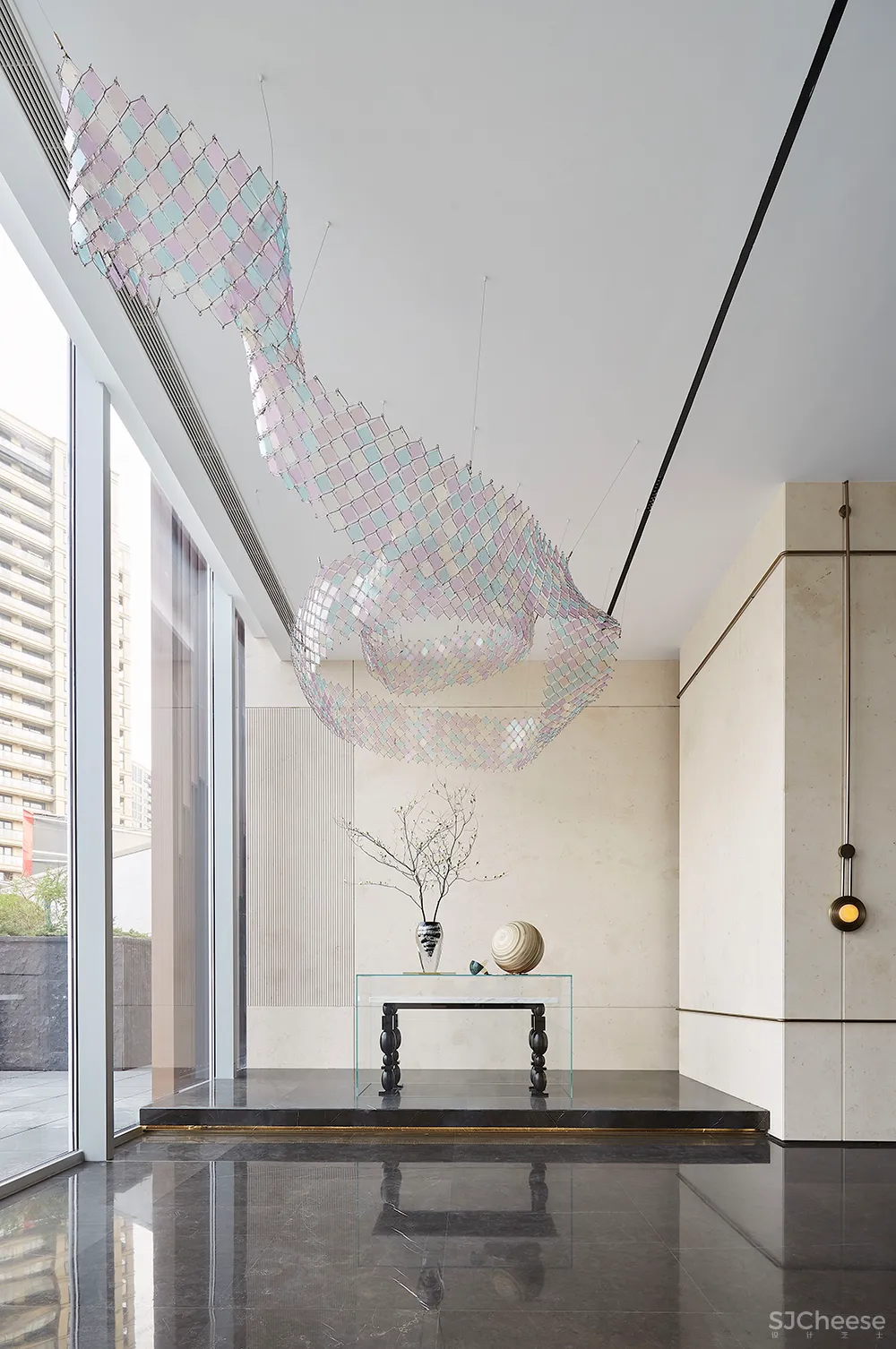 460㎡简雅售楼处,超凡脱俗的高级感!