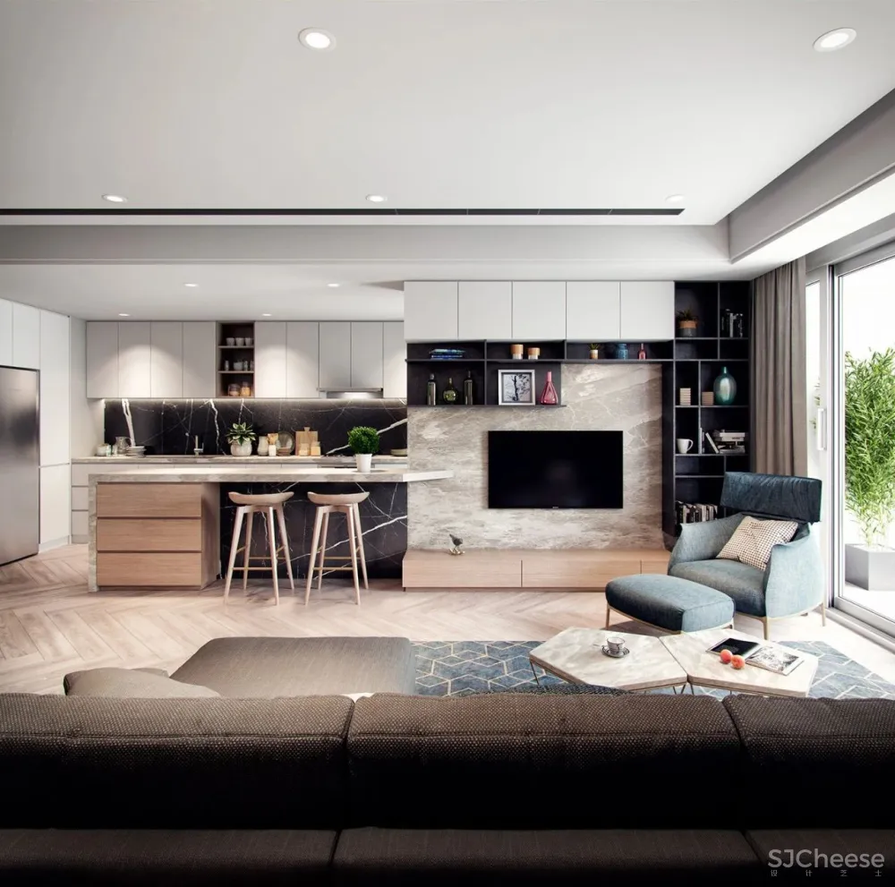 现代简约设计,高级美!